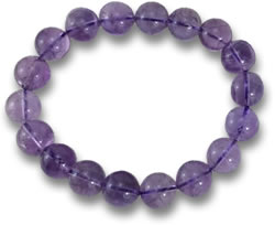 Amethyst Beaded Bracelet