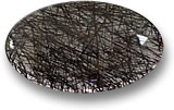 블랙 루틸 석영 원석