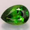 천연 크롬 Diopside 보석