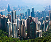 정상에서 홍콩