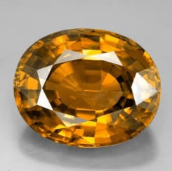 Huge Rare Golden Zircon Gemstone