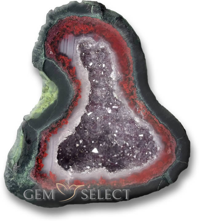 GemSelect의 마노 정동석 원석 - 대형 이미지