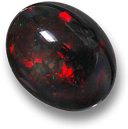 Black Opal Cabochon