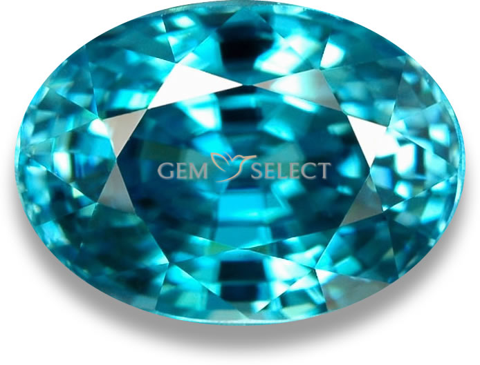 GemSelect의 블루 지르콘 보석 - 대형 이미지
