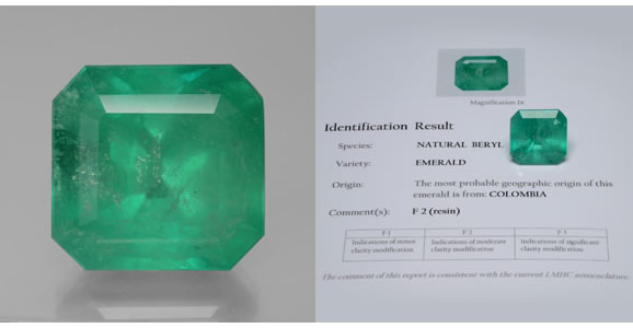 Certified Colombian Emerald