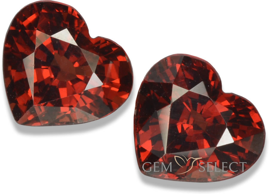 GemSelect의 파이로프 가넷 원석 - 대형 이미지