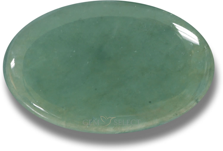 GemSelect의 Omphacite Jade 원석 - 대형 이미지