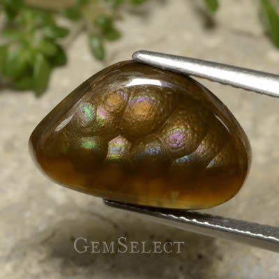 GemSelect의 Fire Agate 원석