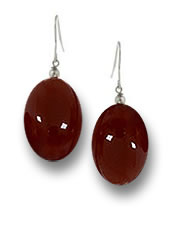 Carnelian Gemstone Earrings