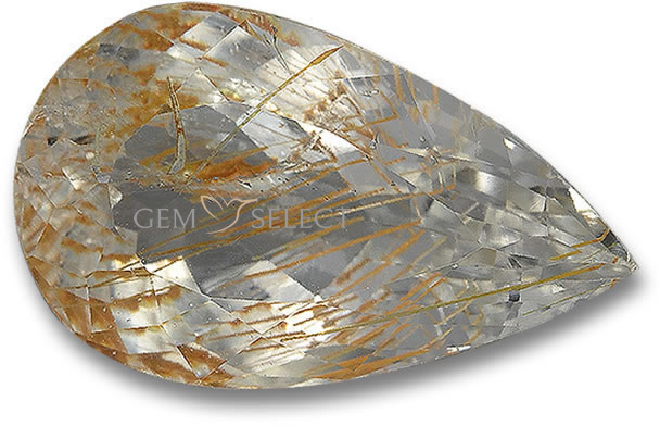GemSelect의 루틸 토파즈 원석 - 대형 이미지
