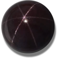 GemSelect의 스타 가넷 카보숑