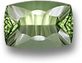 오목 컷 Tashmarine Diopside 원석