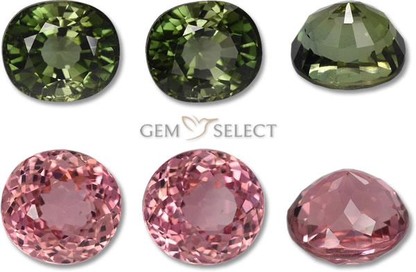 GemSelect의 전기석 원석 사진