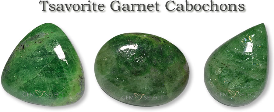 GemSelect의 차보라이트 가넷 카보숑 사진
