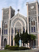 태국 찬타부리의 가톨릭 대성당