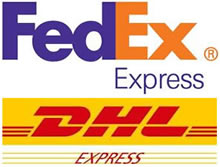 FedEx 및 DHL Express 배송