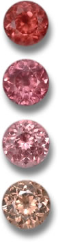 Color Range of Malaya Garnet