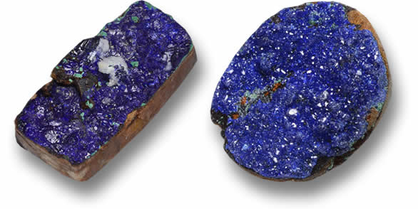 느슨한 Druzy Azurite 판매용