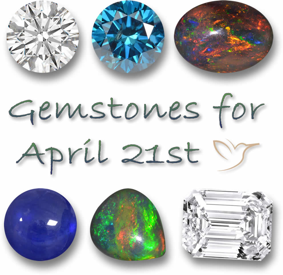 Gemstones for April 21st