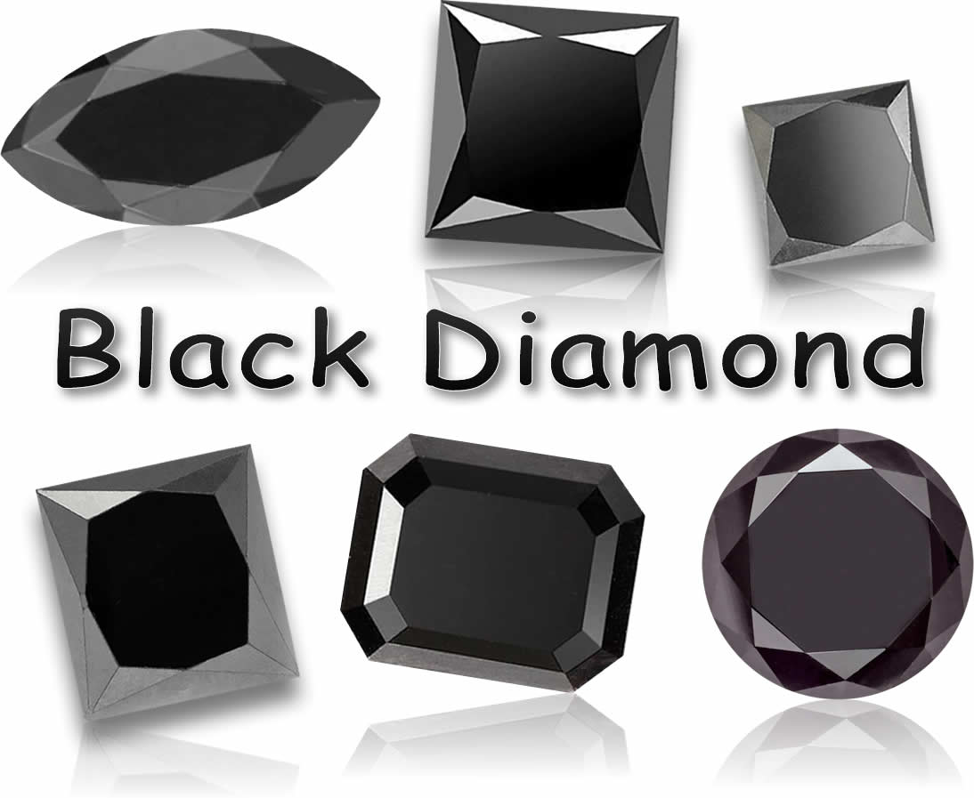 GemSelect의 인증된 블랙 다이아몬드 보석