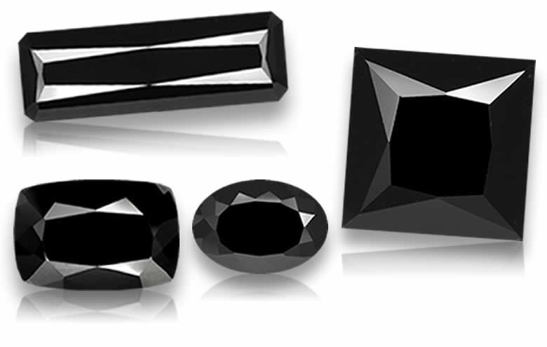 Black Tourmaline - Natural & Certified Gems - Many Shapes