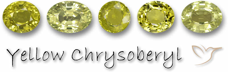 노란색 Chrysoberyl 원석 구매
