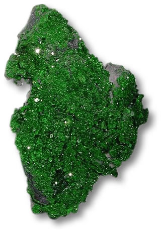 Uvarovite Drusy