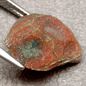 5.00캐럿 천연 멀티컬러 아게이트 지오드, 멋진 모양, 15.6×12.4 mm, 불투명체