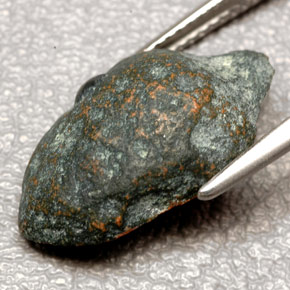 5.58캐럿 천연 멀티컬러 아게이트 지오드, 멋진 모양, 19.7×12.3 mm, 불투명체