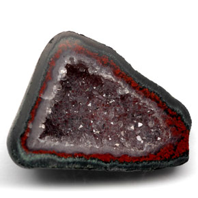 16.82캐럿 천연 다색 마노 지오드, 멋진 모양, 불투명체