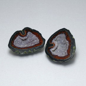 53.65캐럿 천연 다색 마노 지오드 보석, 멋진 모양, 불투명체