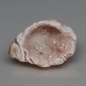 39.70캐럿 천연 다색 마노 지오드, 멋진 모양, 불투명체