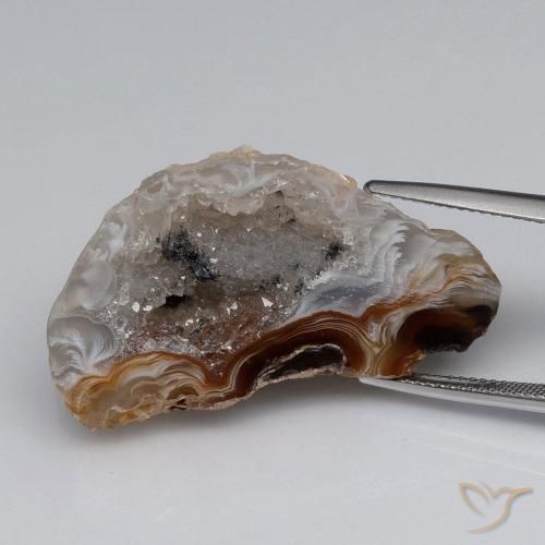 40.37ct 자연스러운 다색 마노 지오드, 팬시한, 불투명체