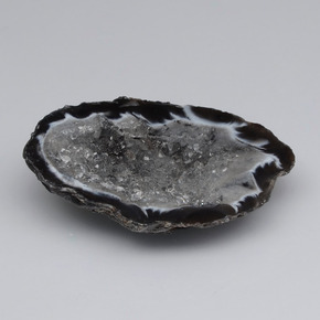 53.14캐럿 천연 멀티컬러 아게이트 지오드, 멋진 모양, 40.6×24 mm, 불투명체