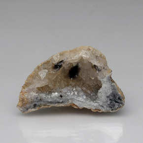 55.91캐럿 천연 멀티컬러 아게이트 지오드, 멋진 모양, 38.7×24.7 mm, 불투명체