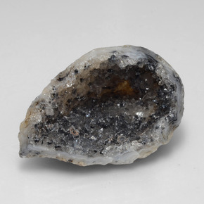 38.56캐럿 천연 다색 마노 지오드, 멋진 모양, 불투명체