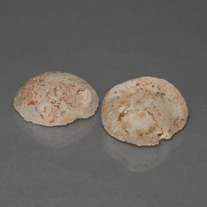 21.74캐럿 천연 멀티컬러 아게이트 지오드 보석, 멋진 모양, 16.8×15.4 mm, 불투명체