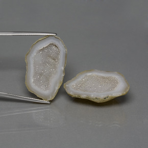43.28캐럿 천연 멀티컬러 아게이트 지오드 보석, 멋진 모양, 30.1×20.7 mm, 불투명체