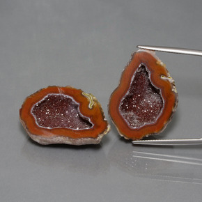 61.81캐럿 천연 다색 마노 지오드 보석, 멋진 모양, 불투명체