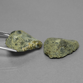 19.60캐럿 천연 멀티컬러 아게이트 지오드 보석, 멋진 모양, 19×17.1 mm, 불투명체