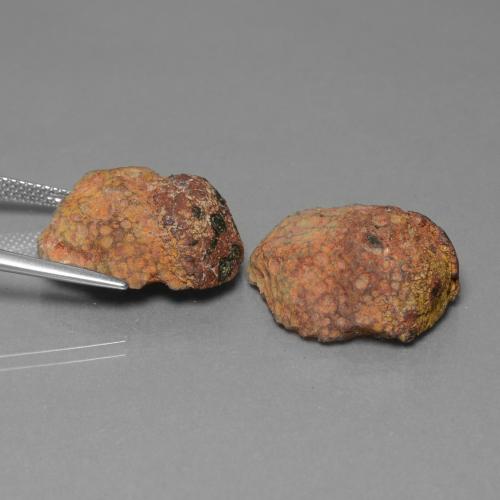29.40캐럿 천연 멀티컬러 아게이트 지오드 보석, 멋진 모양, 20.5×17.5 mm, 불투명체