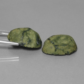 18.26캐럿 천연 멀티컬러 아게이트 지오드 보석, 멋진 모양, 18×14.6 mm, 불투명체