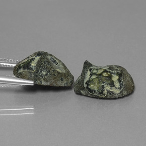 12.94캐럿 천연 다색 마노 지오드 보석, 멋진 모양, 불투명체