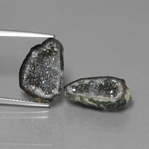 캐럿 천연 다색 마노 지오드 보석, 멋진 모양, 불투명체