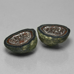 28.74캐럿 천연 다색 마노 지오드 보석, 멋진 모양, 불투명체