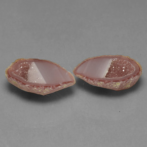 캐럿 천연 다색 마노 지오드 보석, 멋진 모양, 불투명체