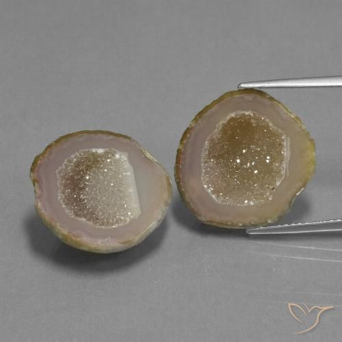 22.14캐럿 천연 다색 마노 지오드 보석, 멋진 모양, 불투명체