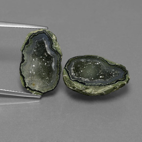 캐럿 천연 다색 마노 지오드 보석, 멋진 모양, 불투명체