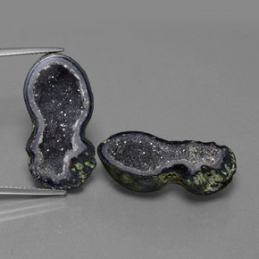 23.62캐럿 천연 다색 마노 지오드 보석, 멋진 모양, 불투명체