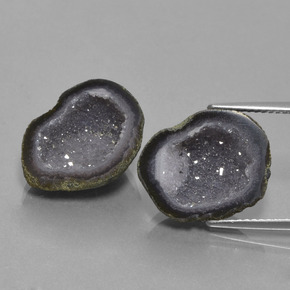 캐럿 천연 다색 마노 지오드 보석, 멋진 모양, 불투명체